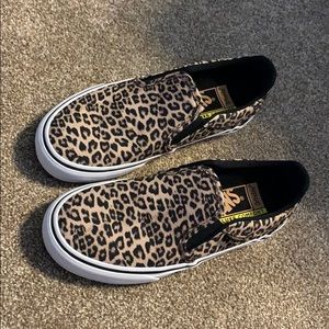 Brand new leopard vans !